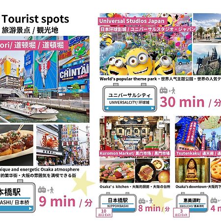 Bijou Suites Vivre โอซาก้า ภายนอก รูปภาพ